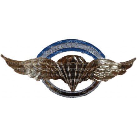 Distintivo Metálico Paracaidista Dorado