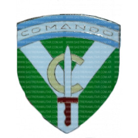Distintivo Metálico Comando para Boina