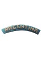 Distintivo Bordado a mano Argentina