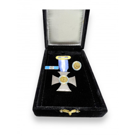 Medalla reconocimiento honorifico Plateada