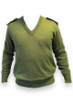 Sweater Verde Oliva Cuello V